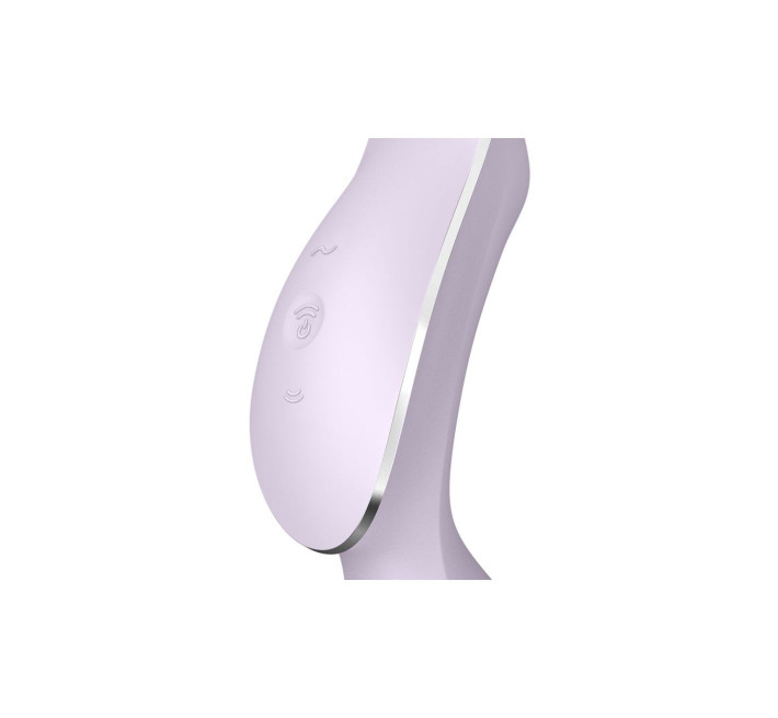 Вакуумный стимулятор с вибрацией Satisfyer Curvy Trinity 2 Violet
