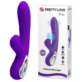 Вібратор Pretty Love Jersey Clitoral Massager Purple