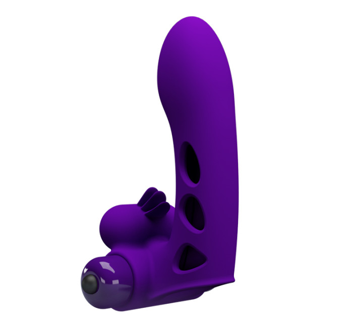 Насадка на палець Pretty Love Orlando Honey Finger Vibrator Purple