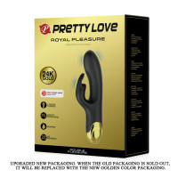 Вібратор Pretty Love Royal Pleasure Double Pleasure Black