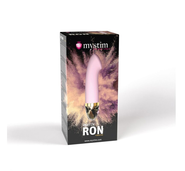 Вібратор для точки G Mystim Right on Ron Rose, 8 режимів, дуже потужний