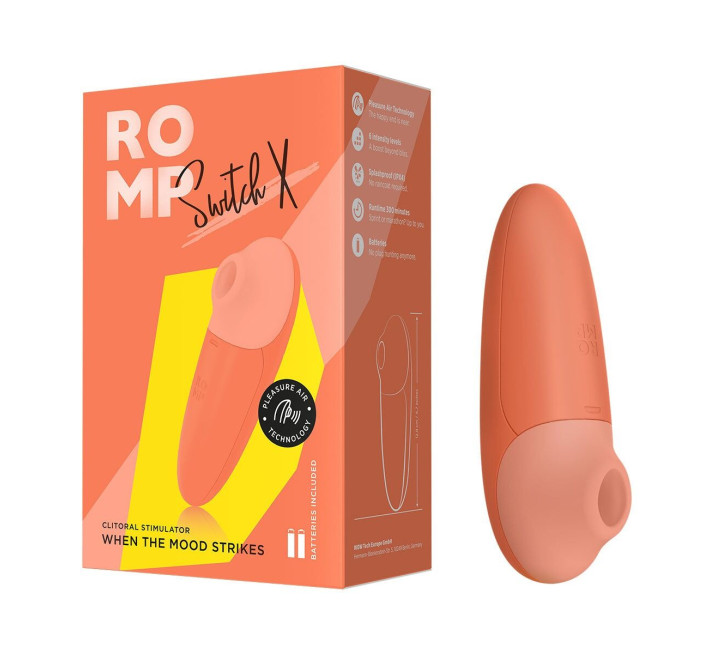 Недорогий вакуумний стимулятор Romp Switch X