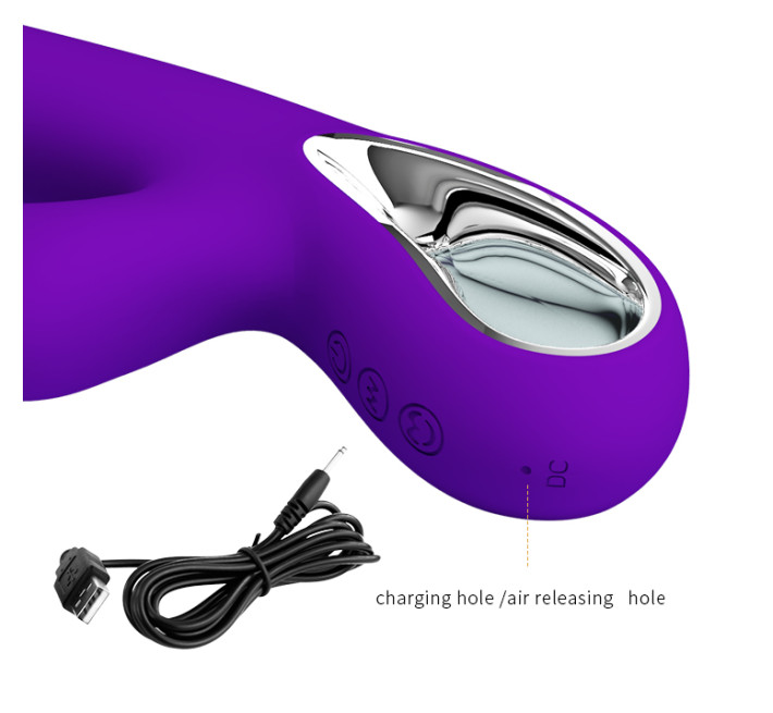 Вібратор Pretty Love Jersey Clitoral Massager Purple