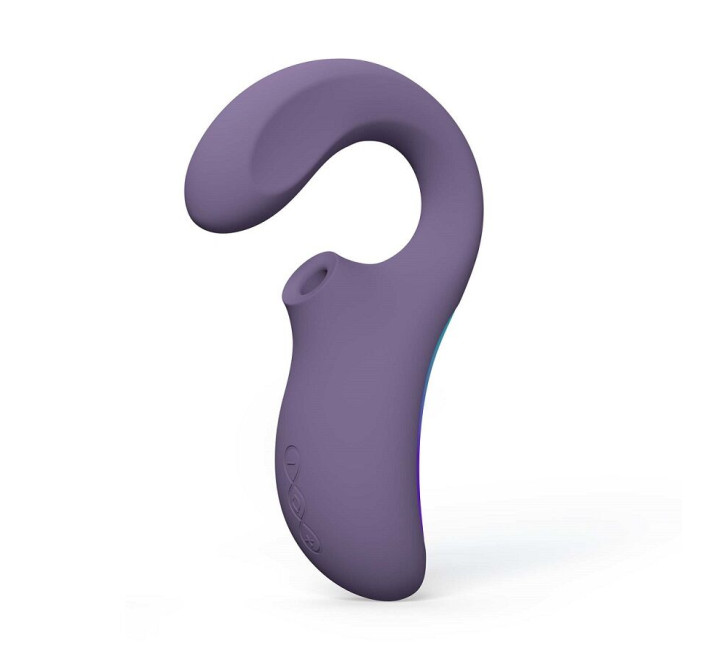 Кліторально-вагінальний звуковий стимулятор LELO Enigma WAVE Cyber Purple, 3 типи стимуляції