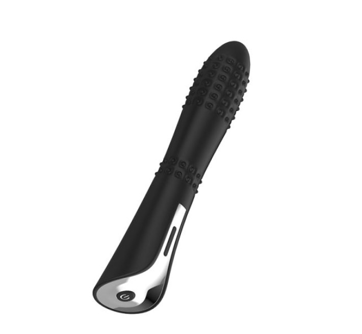 Вібромасажер із поступальними рухами Dreamtoys Midnight Magic Nubbed Thruster