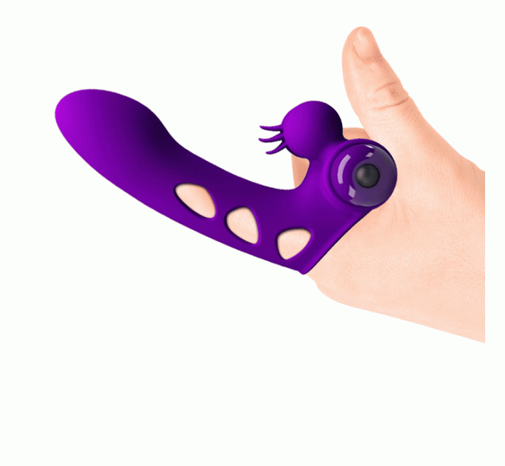 Насадка на палець Pretty Love Orlando Honey Finger Vibrator Purple
