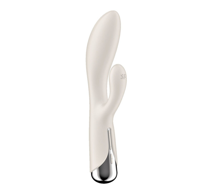 Вібратор-кролик з ротацією Satisfyer Spinning Rabbit 1 Beige, 3 мотори