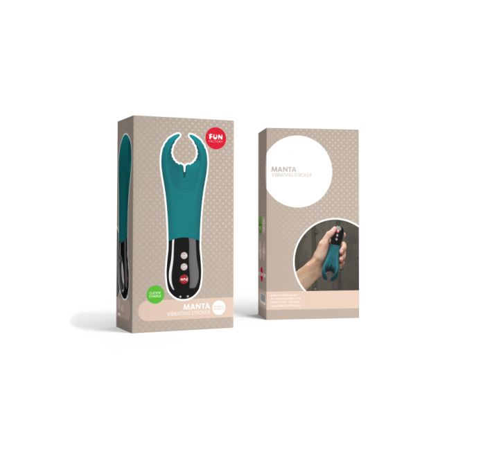 Вібратор Fun Factory Manta Зелений