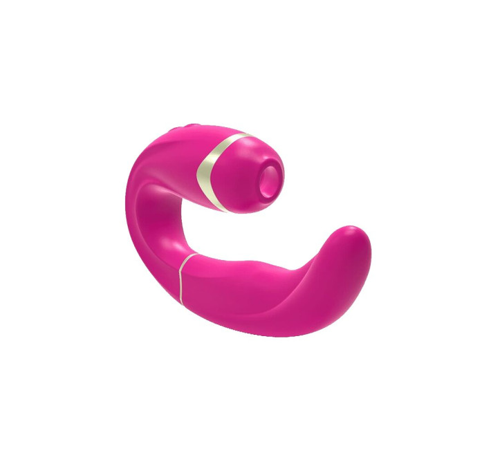 Пульсатор с вакуумной стимуляцией клитора Adrien Lastic My G (Pink)