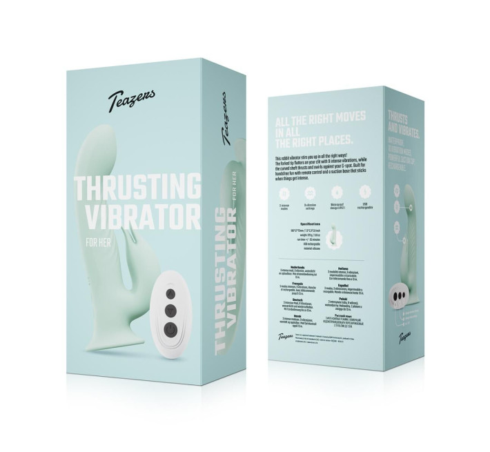 Вібратор-кролик Teazers Thrusting Vibrator