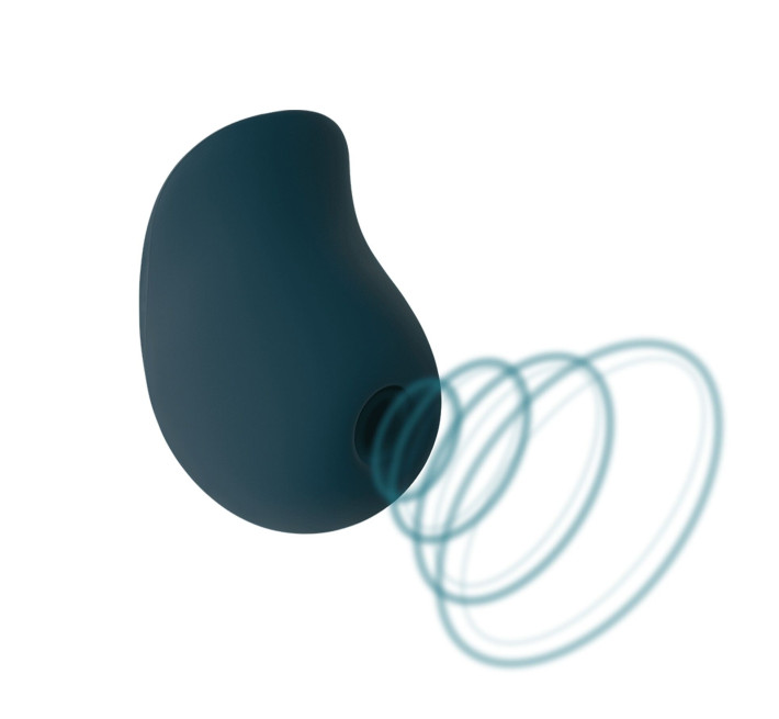 Вакуумный стимулятор Fun Factory MEA velvet green, уникальные режимы, функция посторгазм