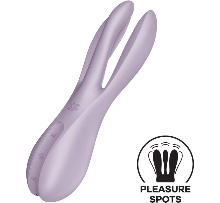 Кліторальний вібратор Satisfyer Threesome 2 Violet