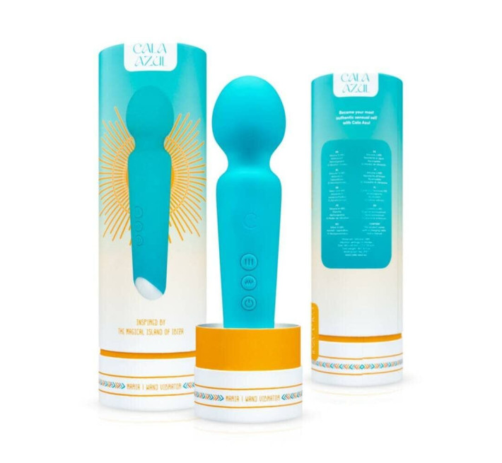 Вибромассажер Cala Azul – Maria Wand Vibrator, 10 режимов, регулировка интенсивности