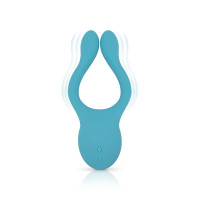 Універсальний вібратор для пар Cala Azul – Dani Couples Toy, 10 режимів Універсальний вібратор для пар Cala Azul – Dani Couples Toy, 10 режимів