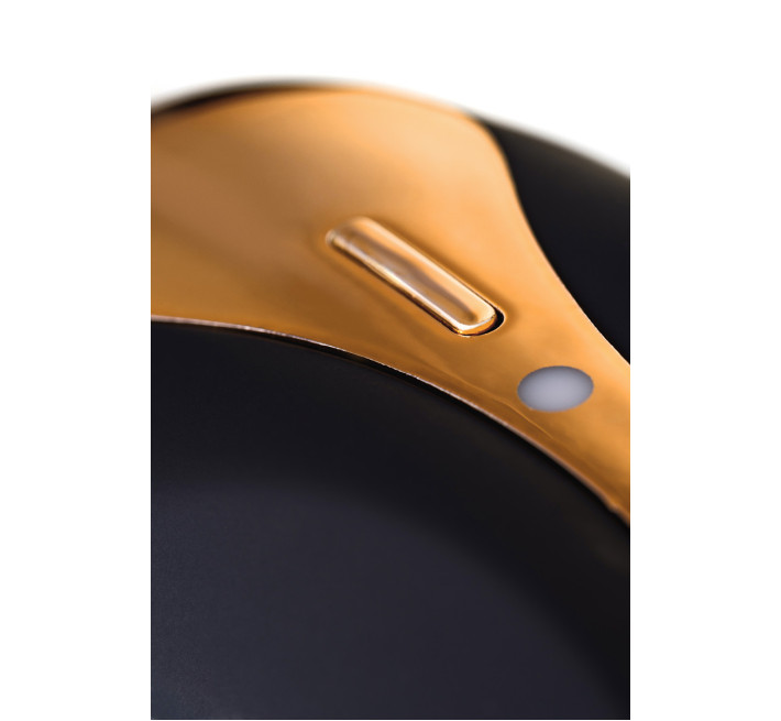 Вибратор с клиторальным стимулятором Toyfa WANAME D-SPLASH Surf Силикон Чёрный