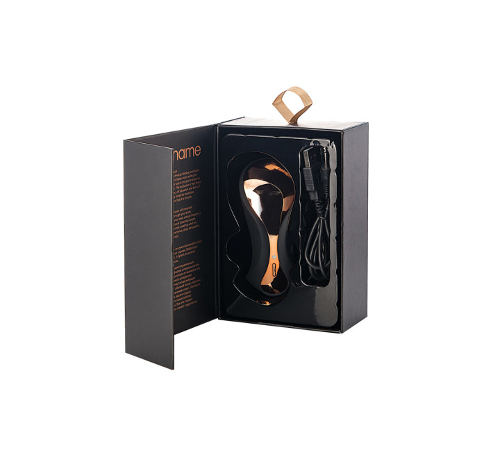 Вибратор с клиторальным стимулятором Toyfa WANAME D-SPLASH Surf Силикон Чёрный