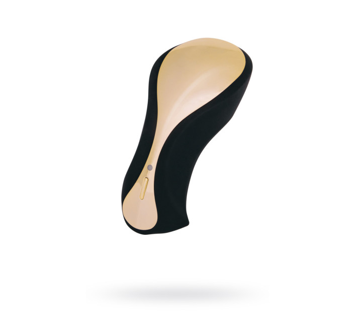 Вибратор с клиторальным стимулятором Toyfa WANAME D-SPLASH Surf Силикон Чёрный