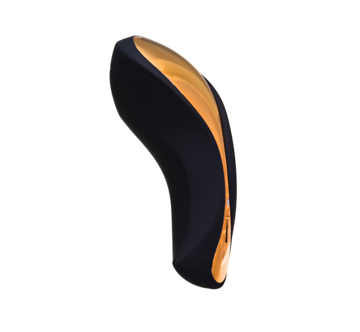 Вибратор с клиторальным стимулятором Toyfa WANAME D-SPLASH Surf Силикон Чёрный