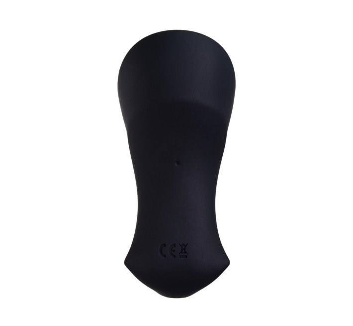 Вибратор с клиторальным стимулятором Toyfa WANAME D-SPLASH Surf Силикон Чёрный