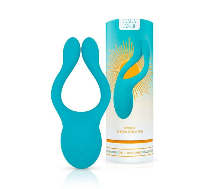 Універсальний вібратор для пар Cala Azul – Dani Couples Toy, 10 режимів