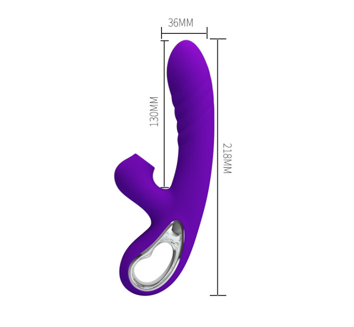 Вібратор Pretty Love Jersey Clitoral Massager Purple