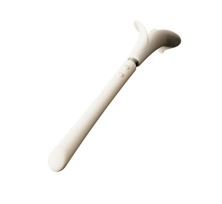 Вибромассажер Zalo — Calla Ivory White