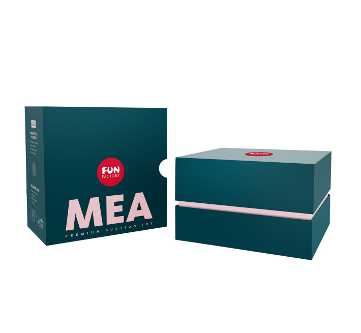 Вакуумный стимулятор Fun Factory MEA velvet green, уникальные режимы, функция посторгазм