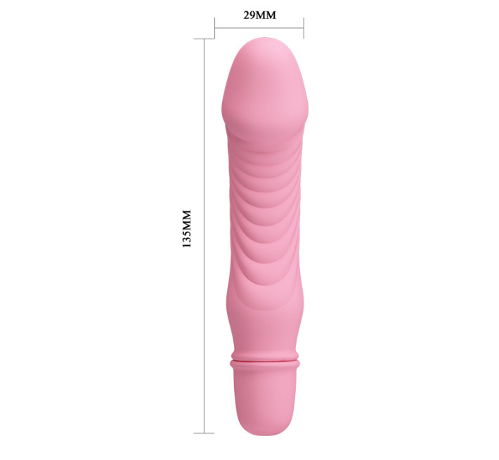 Вибратор Pretty Love Stev Vibrator Light Pink