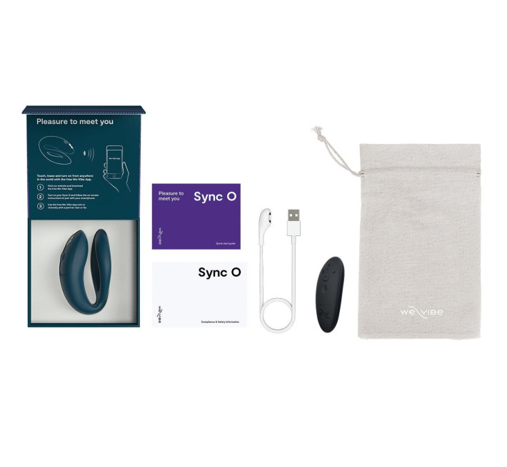 Смарт-вібратор для пар We-Vibe Sync O Velvet Green