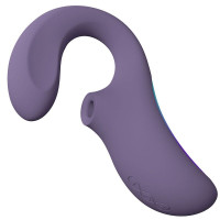 Клиторально-влагалищный звуковой стимулятор LELO Enigma WAVE Cyber Purple, 3 типа стимуляции