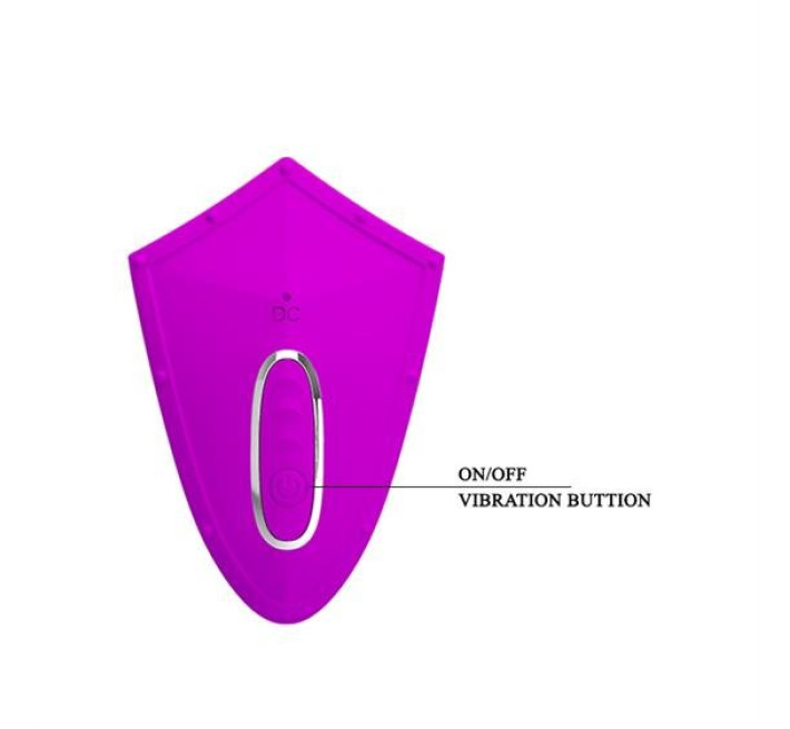 Вібратор Pretty Love Willie G-Spot Vibrator Purple