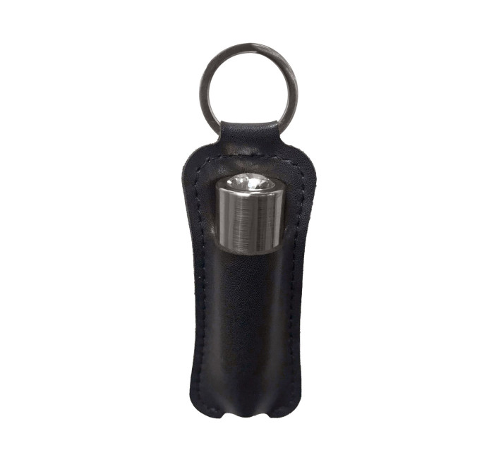Виброшар PowerBullet First-Class Bullet 2.5″ с Key Chain Pouch, Gun Metal, 9 режимов вибрации