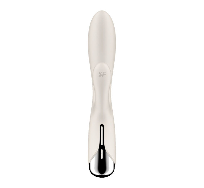Вібратор-кролик з ротацією Satisfyer Spinning Rabbit 1 Beige, 3 мотори