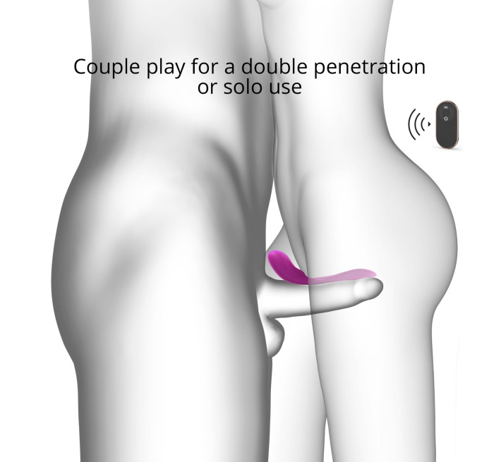 Вібратор для пар із пультом ДК Love To Love MATCH UP - SWEET ORCHID