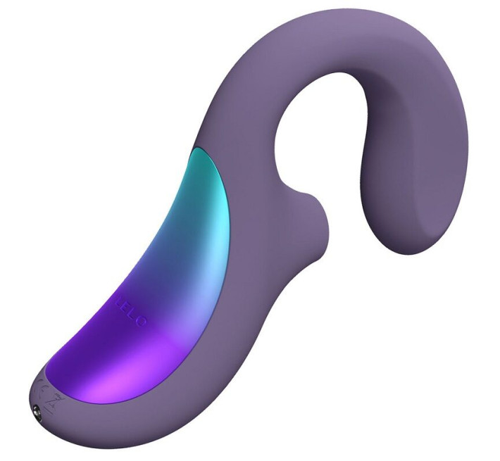 Кліторально-вагінальний звуковий стимулятор LELO Enigma WAVE Cyber Purple, 3 типи стимуляції