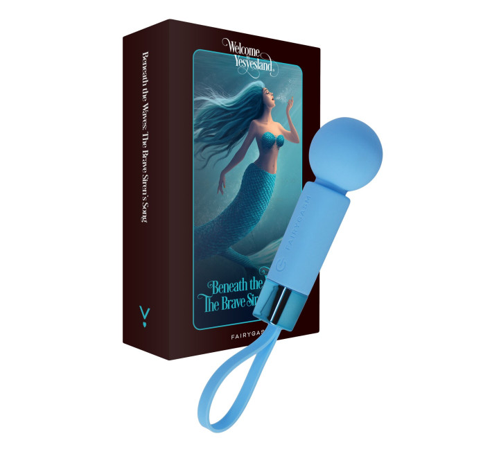 Мінівібромасажер FairyGasm Pearlstasy blue