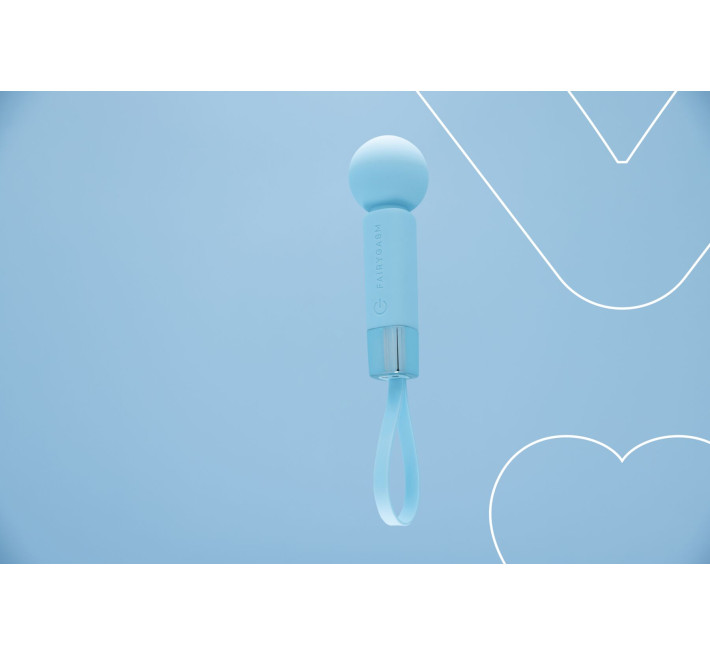 Мінівібромасажер FairyGasm Pearlstasy blue