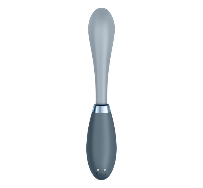Вібратор Satisfyer G-Spot Flex 3 Grey, гнучкий стовбур із фіксацією положення