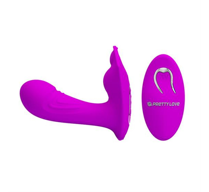 Вібратор Pretty Love Willie G-Spot Vibrator Purple