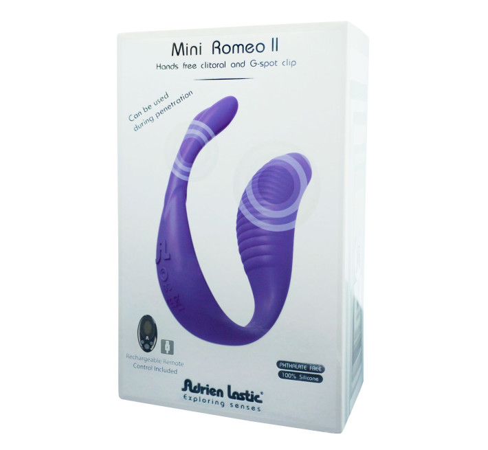 Вібратор Adrien Lastic Mini Romeo II з пультом LRS