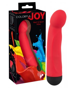 Стимулятор G-точки You2Toys Colorful Joy G-Spot Vibe Червоний