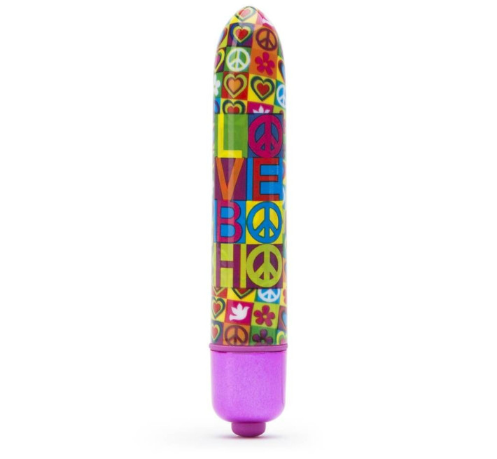 Вібратор Rocks Off RO-90 мм Summer of Love Be My Bo-Ho