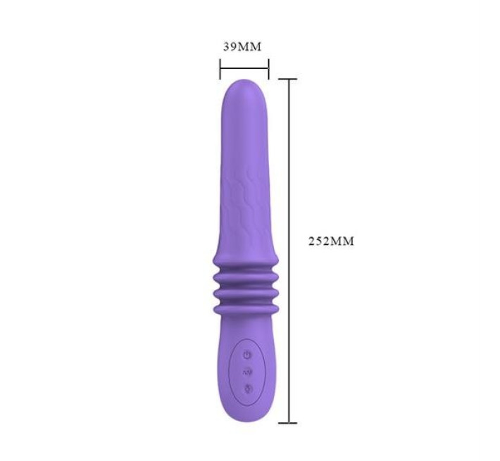 Вібратор Pretty Love Suzie Up&Down Vibrator Purple