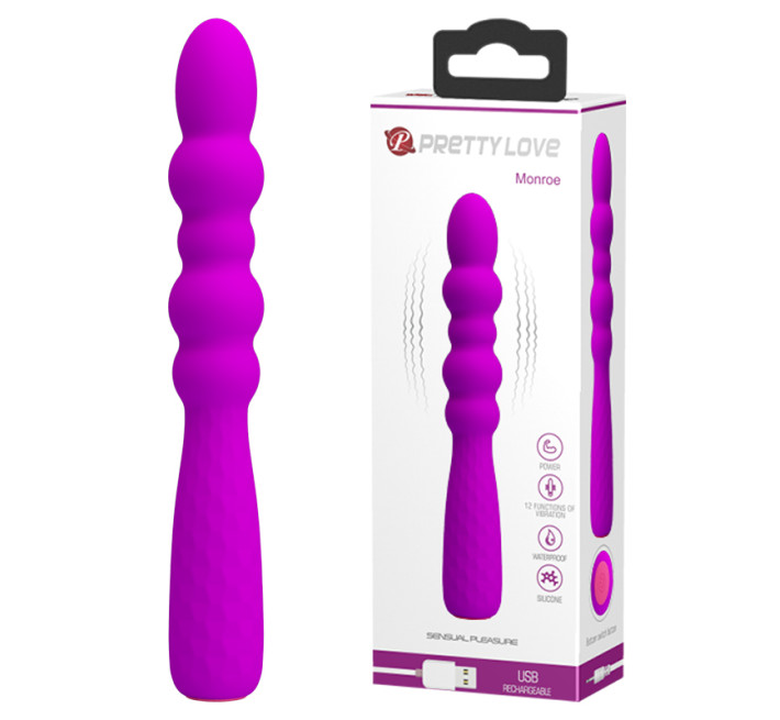 Вібратор Pretty Love Monroe Фіолетовий