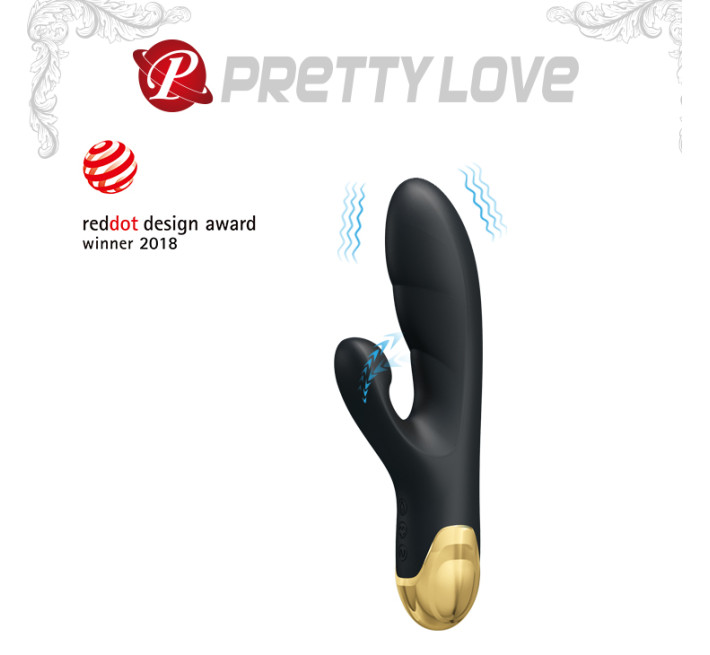 Вібратор Pretty Love Royal Pleasure Naughty Play Black