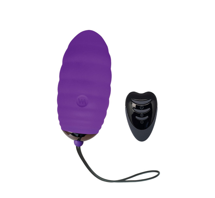 Виброяйцо Adrien Lastic Ocean Breeze 2.0 Purple, пульт ДУ, очень мощный мотор, 10 виброрежимов