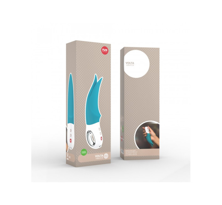 Бірюзовий Вібратор Fun Factory Volta
