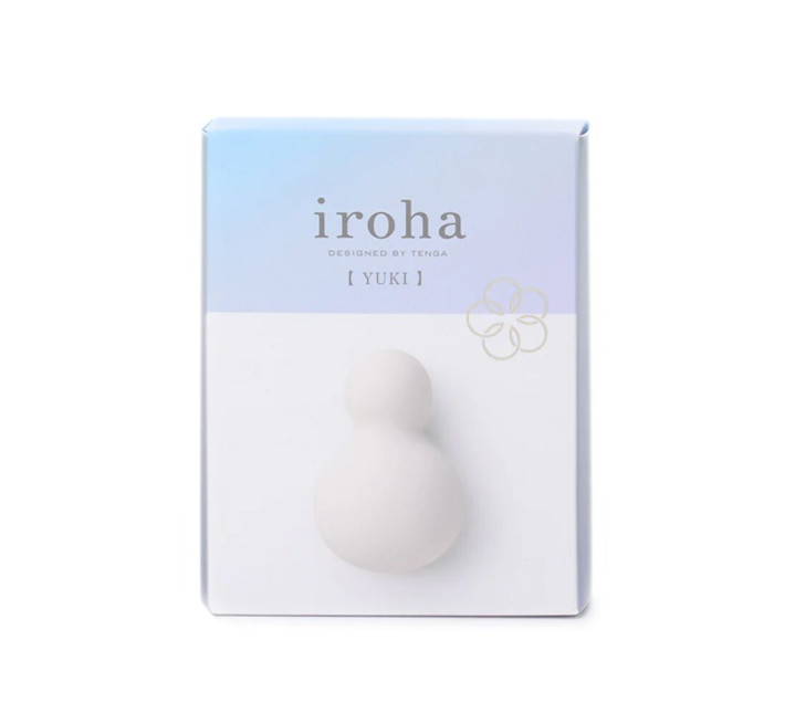 Минивибратор IROHA YUKI White, очень нежный, 5 режимов, перезаряжаемый