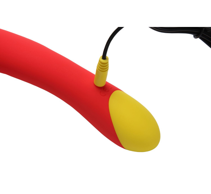 Вибратор для точки G и клитора Romp Hype, гибкий, особенно мягкая головка, 10 вариантов стимуляции.