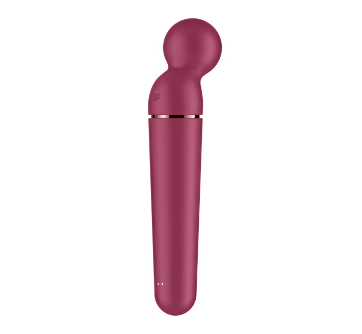 Вібромасажер Satisfyer Planet Wand-er Berry/Rosegold, дуже потужний, бездротовий